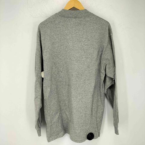 ナイキ NIKE 90S USA製 ネック刺繍入りモックネックロングスリーブTシャツ メンズ import:L